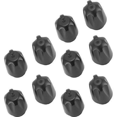 Bouton de réglage du volume pour radio bidirectionnelle, sélecteur de canal en plastique, pièce de rechange pour BF 888S (1/5)