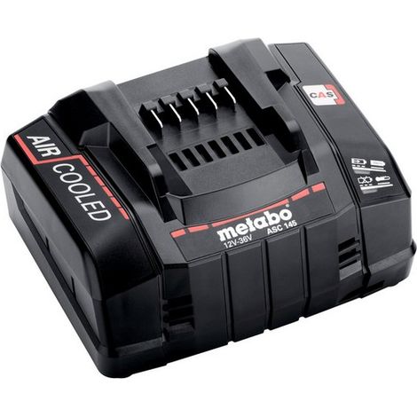 Metabo - Cargador rápido ASC 145 12-36 V Air Cooled 627378000