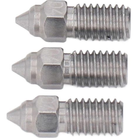 0,4 mm Edelstahl-Hochleistungsdüsen-Set, hitzebeständig, für Elegoo Neptune 4/4 Pro, 10-teilig, Edition 0620