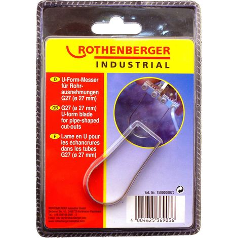ROTHENBERGER Industrial Lame de coupe pour tube jusqu'à d=27mm - 1500000070