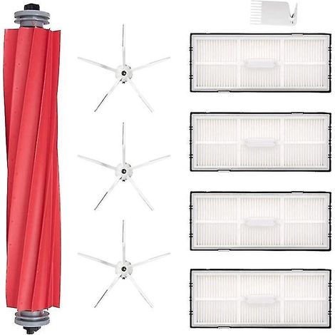 Pièces de rechange pour Roborock T7s : brosse principale, brosse latérale et filtre HEPA