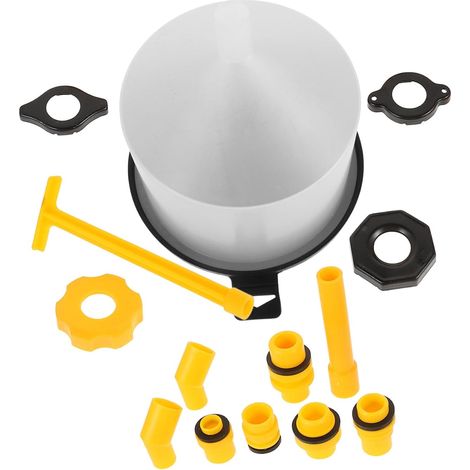 Kit de recarga de refrigerante con embudo antiderrame para uso automotriz y náutico (1 unidad) (1/5)