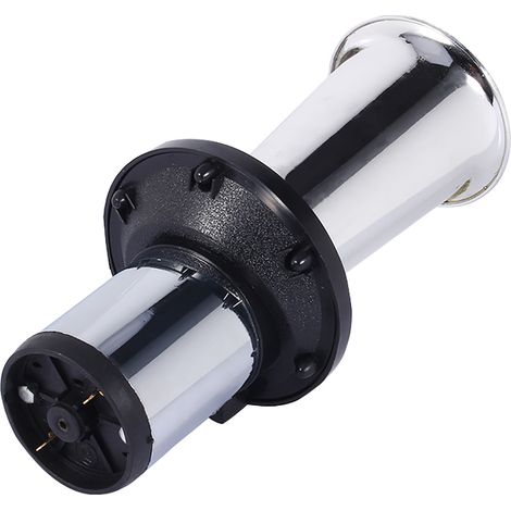 Klaxon monotube extrêmement puissant 12V 110DB pour voiture et moto (argenté) (1/5)