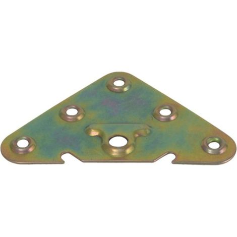 Escuadra Colgador Plana Cincada 70x70mm
