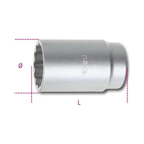 Beta 969b écrou de moyeu à six pans creux - 36