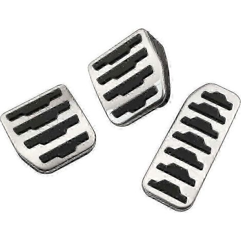 Exquisite Stainless Steel Car Foot Pedal For Jaguar F-pace X761 2016 2017 2018 2019 2020 2021 2022 Clutch Brake Non-slip Pedal Cover At Mt( Orange) (1/5)