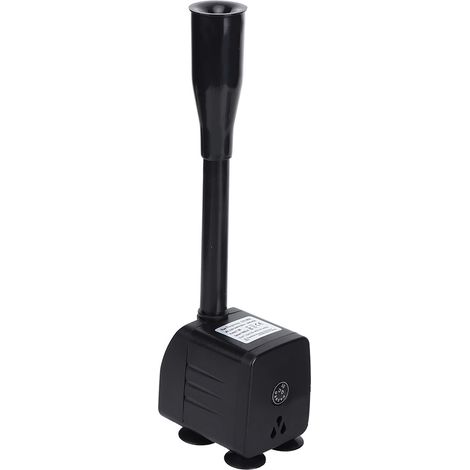 Pompe submersible 3 en 1 en plastique 1000 L/h 15 W pour aquarium, fontaine, bassin et jardin aquatique, avec éclairage intégré SM-068 (1/5)