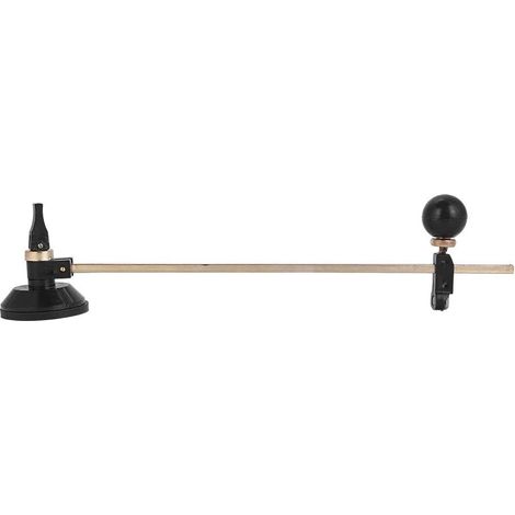 Cortador de vidrio circular tipo compás de 6 ruedas con ventosa para azulejos de cerámica (60 cm)
