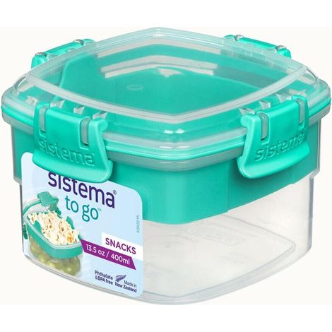 sistema Frischhaltedose Snacks TO GO 400 ml mintgrün (21320)