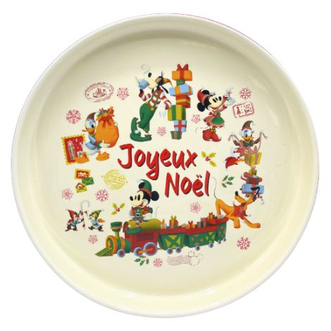 Plat Tarte Noël Disneyland Paris (1/3)
