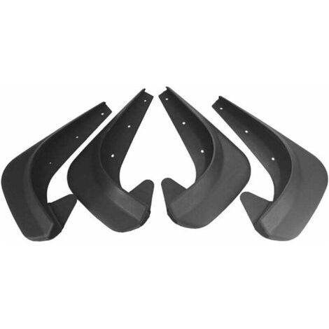 Lot de 4 garde-boues universels pour voiture, résistants à l'usure et aux éclaboussures (1/5)