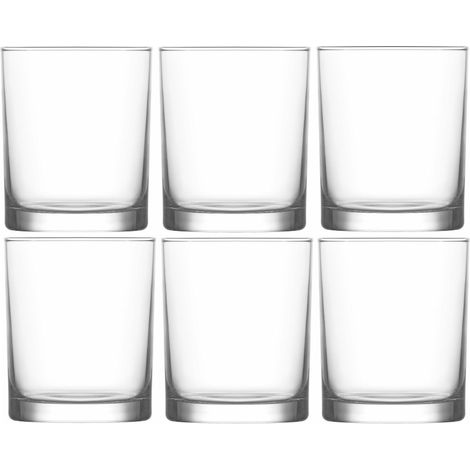 Verre Liberty LAV, en verre, a whisky, 280 ml, 74x88 mm, pack de 6 pieces (1/3)