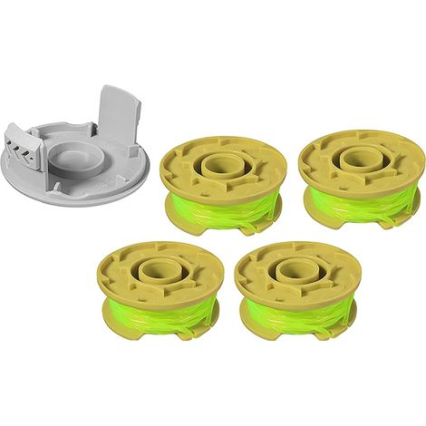 Pack de 4 bobines de rechange + 1 capuchon pour coupe-bordures sans fil AC80RL3 18V 24V 40V -belleup (1/5)