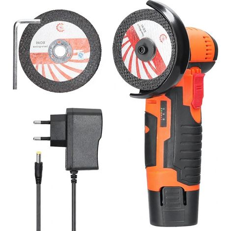 Smerigliatrice elettrica multifunzione da 19.500 giri/min, mini smerigliatrice portatile per tagliare e lucidare piastrelle, legno, pietra e acciaio. (1/5)