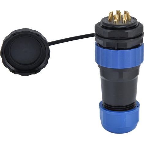Connecteur aéronautique étanche IP68, borne à souder à écrou de blocage SP28, fiche et prise 380 V 25 A8
