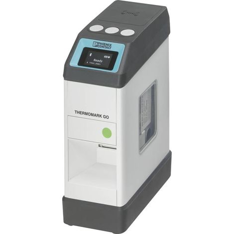 Phoenix Contact THERMOMARK GO Impresora de transferencia térmica negra