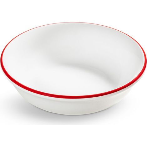 Gmundner Keramik Rubinroter Rand, Bol à céréales petit (Ø 14cm)