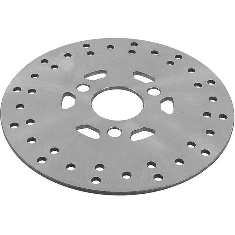 Disques de frein pour vélo, disques de frein ronds en 2 parties, adaptés aux vélos électriques, argentés, durables, assurant une sécurité maximale. (1/5)