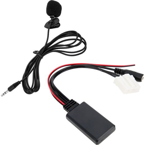 Câble Bluetooth 5.0 150cm Adaptateur Microphone Audio Auxiliaire de Remplacement pour Mazda 2, 3, 5, 6 (1/5)
