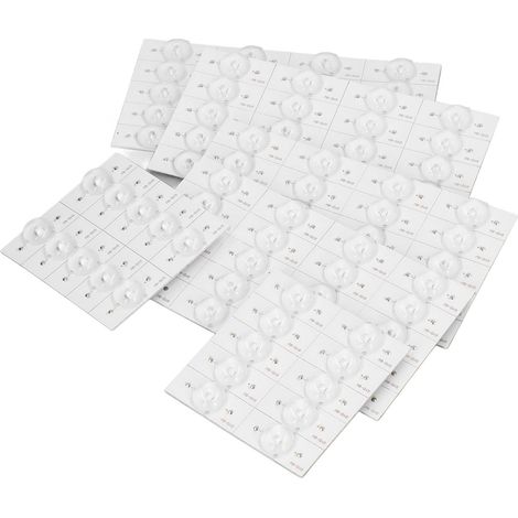 100 Stück Linsenperlen 6V Transparente Runde LED Hohe Helligkeit Zubehör für 32-65 Zoll TV-Reparatur (1/5)