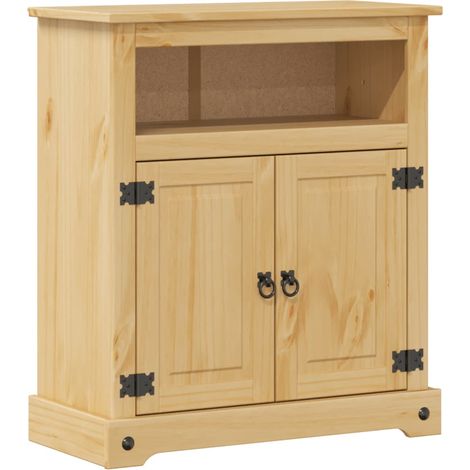 Mobile da Bagno Corona 70x33x80 cm in Legno Massello di Pino vidaXL