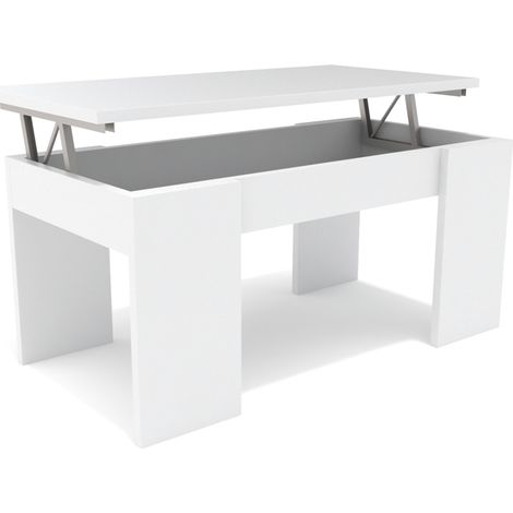 Mesa de Centro elevable MC-4 - Blanco (1/5)