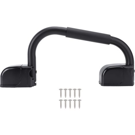 Ortviai Barre d'assistance pliable pour porte de camping-car – Poignée en alliage d'aluminium avec revêtement soft-touch DX0202 (1/5)