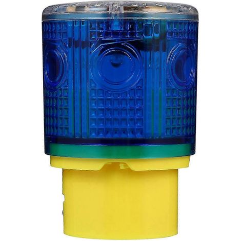 Stück Solar-Blitzwarnleuchte, solarbetriebene LED-Leuchte, Signalleuchte, Straßenlampe, Edition 0812