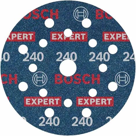 Disco de lijar Bosch o780 125 mm 240 grano 6 unidades