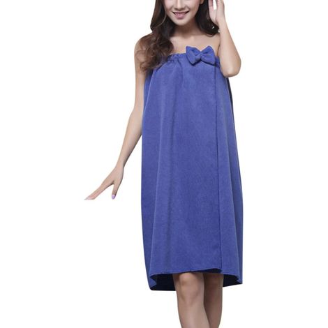 1 Serviette de bain, microfibre, séchage rapide, absorbante, pour femme, spa, sauna, plage (1/2)