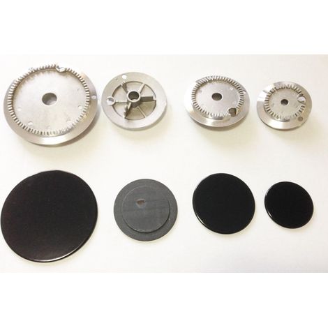 REX ZANUSSI ELECTROLUX ZOPPAS SPARTIFIAMMA + BRUCIATORI 4 FUOCHI 2 MEDI B 4455 (1/2)