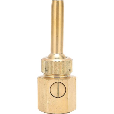 Adjustable Brass Jet Fountain Nozzle Pond Spray Head Straight Stream Water Feature Valve 25mm 3/4 Inch Internal Thread Durable Design for Outdoor Pool (1/5)