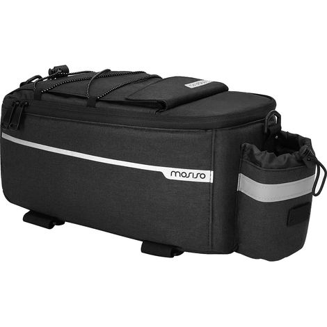 Vélo Étagère Sac, Étanche Vélo Tronc Glacière Sacoche Isolé Vélo Sac de Vélo Siège Arrière Vélo Siège Arrière Rangement Cargaison Bagage Selle Sac à Bandoulière (1/5)