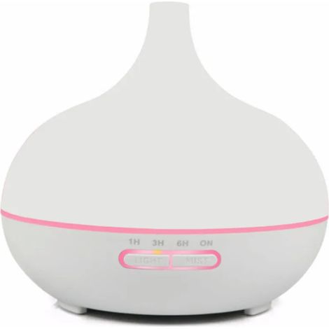 Umidificatore, diffusore di aromi, diffusore di aromi a ultrasuoni, 7 colori variabili, serbatoio dell'acqua da 550 ml, ideale per camere da letto, uffici e sale yoga. (1/5)