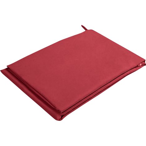Housse de protection pour balancelle, abri anti-pluie pour jardin ou terrasse extérieure, 1 housse, rouge (1/5)