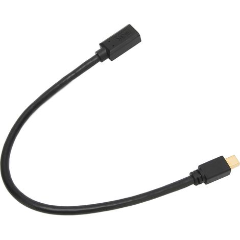 Câble Mini DisplayPort 1.4 8K 60Hz, 30 cm pour PC, TV, Moniteur, Projecteur (1/5)