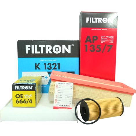 3Filters Dacia Duster Logan Sandero 2 1.5 dCi 2017- (1/4)
