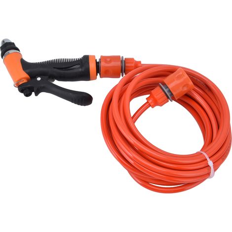 Nettoyeur haute pression 12 V 72 W, filetage mâle G1/2, machine de lavage portable puissante pour voitures, jardin et véhicules. (1/5)