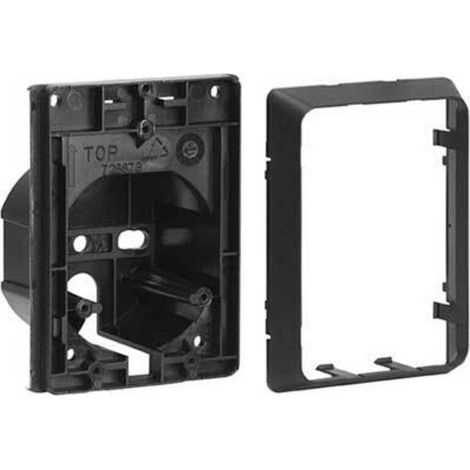 Adaptateur mural pour photocellule 401065 – Montage sur colonne ou encastré – Tuyauterie externe ou encastrée – Compatible avec photocellule 785105 (1/3)
