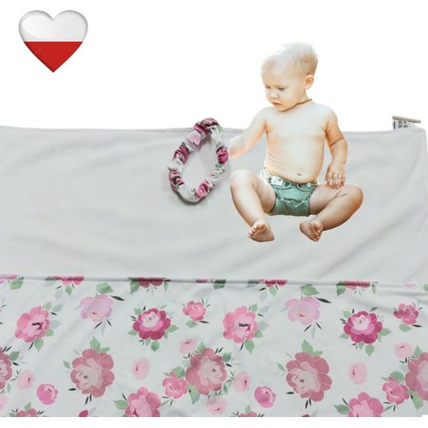 NappiMe Matelas à langer réutilisable Pivoines (1/4)