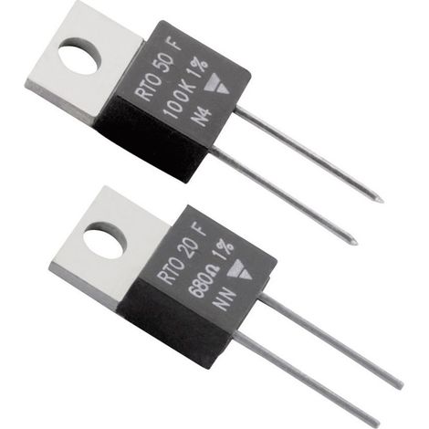 Vishay RTO 50 F-150 Hochlast-Widerstand 150 Ω axial bedrahtet TO-220 50 W 1 % 1 St. Tube