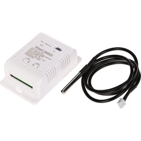 INTERRUTTORE INTELLIGENTE CON MISURAZIONE DELLA TEMPERATURA ATLO-TS1-TUYA Wi-Fi, Tuya Smart