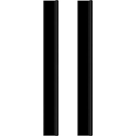 Paño limpiacristales – Mopa de tela lavable con tiras de goma, 170 mm (2 unidades) – Compatible con WV2 y WV5 – Para limpieza en seco y húmedo, así como para limpieza profunda.