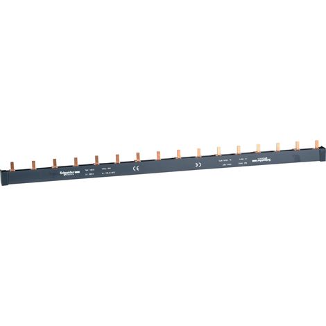 Acti9 - peigne - 2P - 125A - 24 modules - 16x27mm - 14812 (1/2)