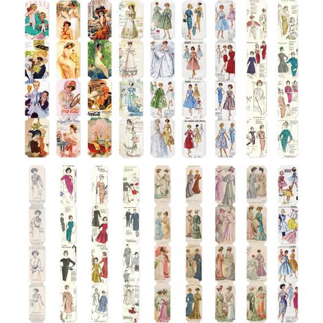 36 feuilles de papier autocollant pour journal intime, motifs de dessins animés, adorables et raffinés, pour décorer la maison d'une fille.