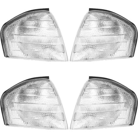 4 feux de virage/clignotants pour Mercedes-Benz Classe C W202 (1994-2000) - Paire 2028261143 2028261243 (1/5)