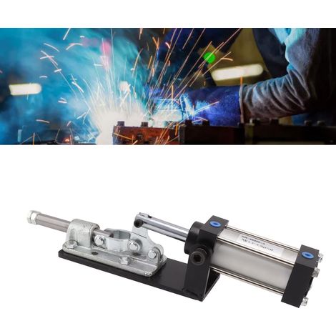 GH 36330 A Schnellspannvorrichtung für Druckluft, Zylinderspannvorrichtung für Druckluftwerkzeuge, Luftpumpenspannvorrichtung, Übergewicht (1/5)