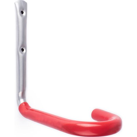 Soporte para Bicicleta  Fabricado en Acero  Acabado en Rojo  Gran Capacidad de Carga  Medidas 90190185 mm  Sistema de Fijación Atornillado  1 Unidad - (1/5)