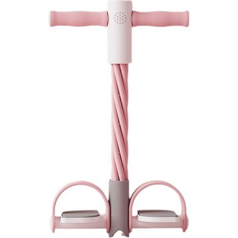 Pedalwiderstandsband mit Griff, multifunktionales elastisches Yogaband, Dehnübungen für Bauch, Taille, Arme und Beine