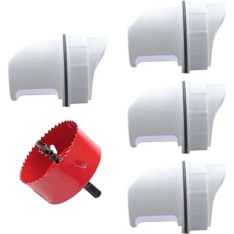 Mangeoire Automatique Professionnelle pour Volailles - Lot de 4 - Distributeur de Nourriture à Gravité pour Poules, Canards et Élevage de Basse-Cour (1/4)